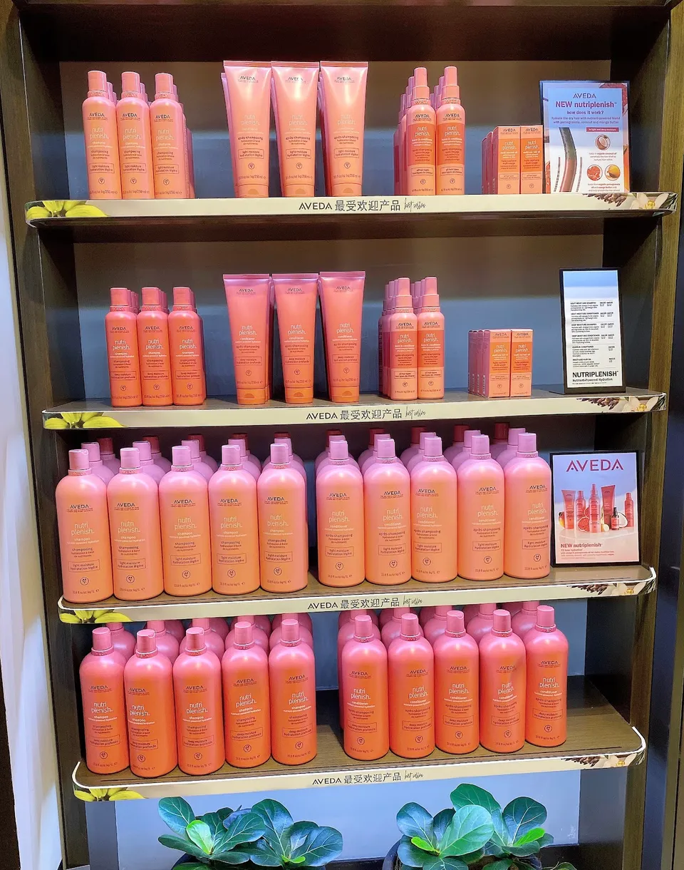 Aveda Pavilion store interior
